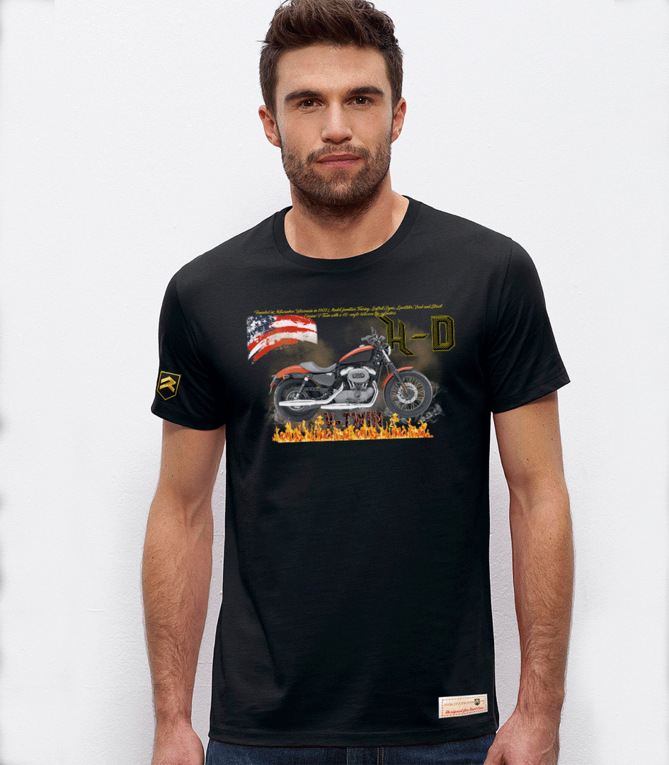 Camiseta Pushrod V-twin