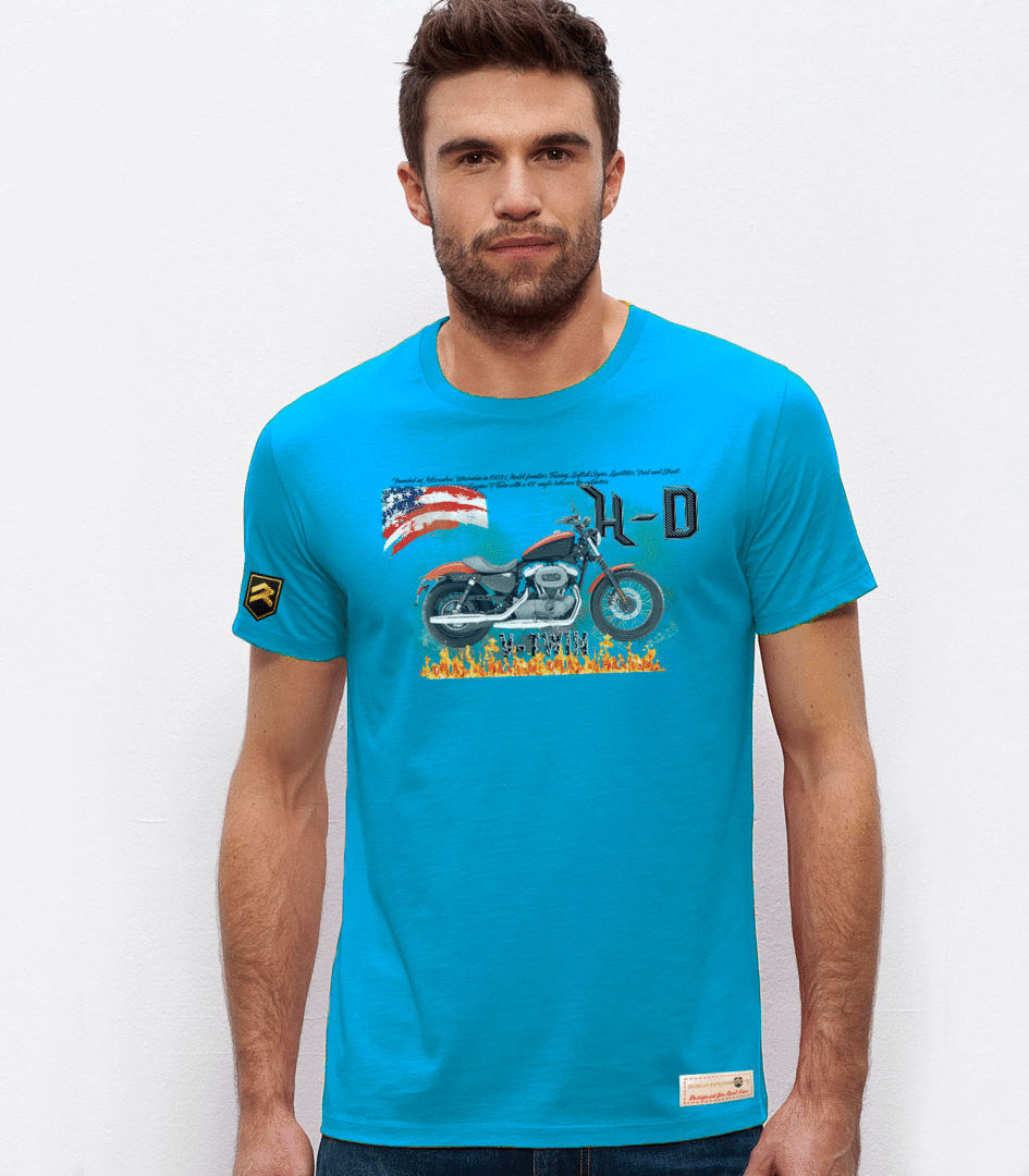Camiseta Pushrod V-twin