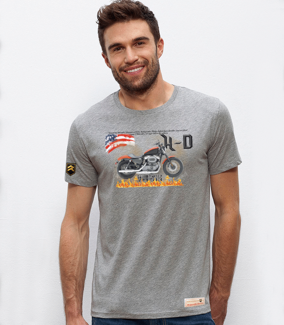 Camiseta Pushrod V-twin