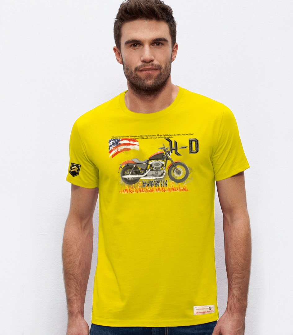 Camiseta Pushrod V-twin