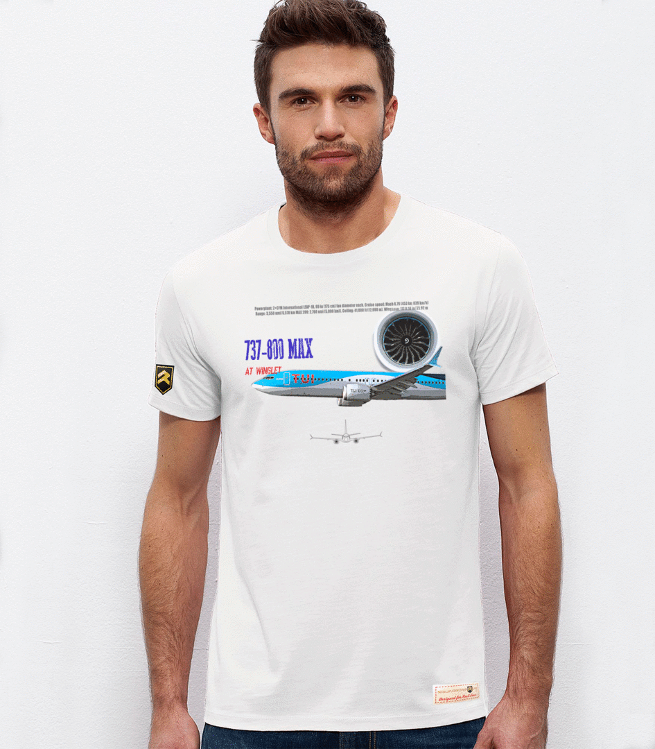 Camiseta PREMIUM B-738-8 Tui