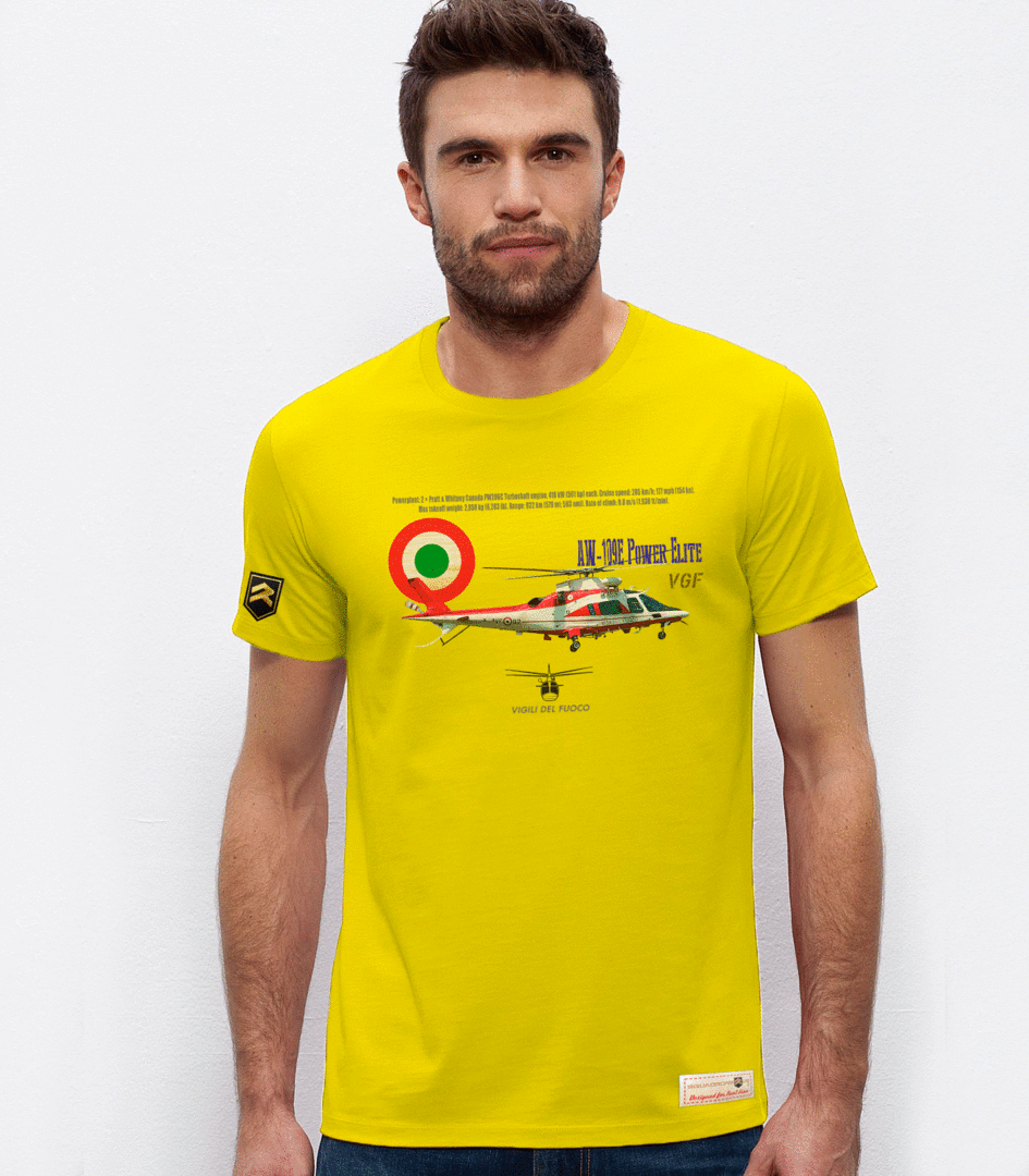 Camiseta Agusta AW-109E Power Elite Vigili del Fuoco