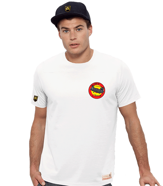 Camiseta  outlet blanca S Chinook Famet