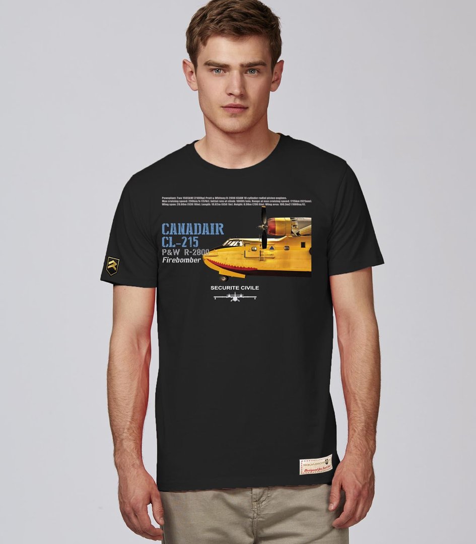 Camiseta CL 215 CANADAIR Securite Civile 