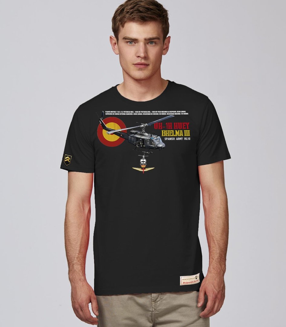 Camiseta UH-1H HUEY BHELMA III PREMIUM