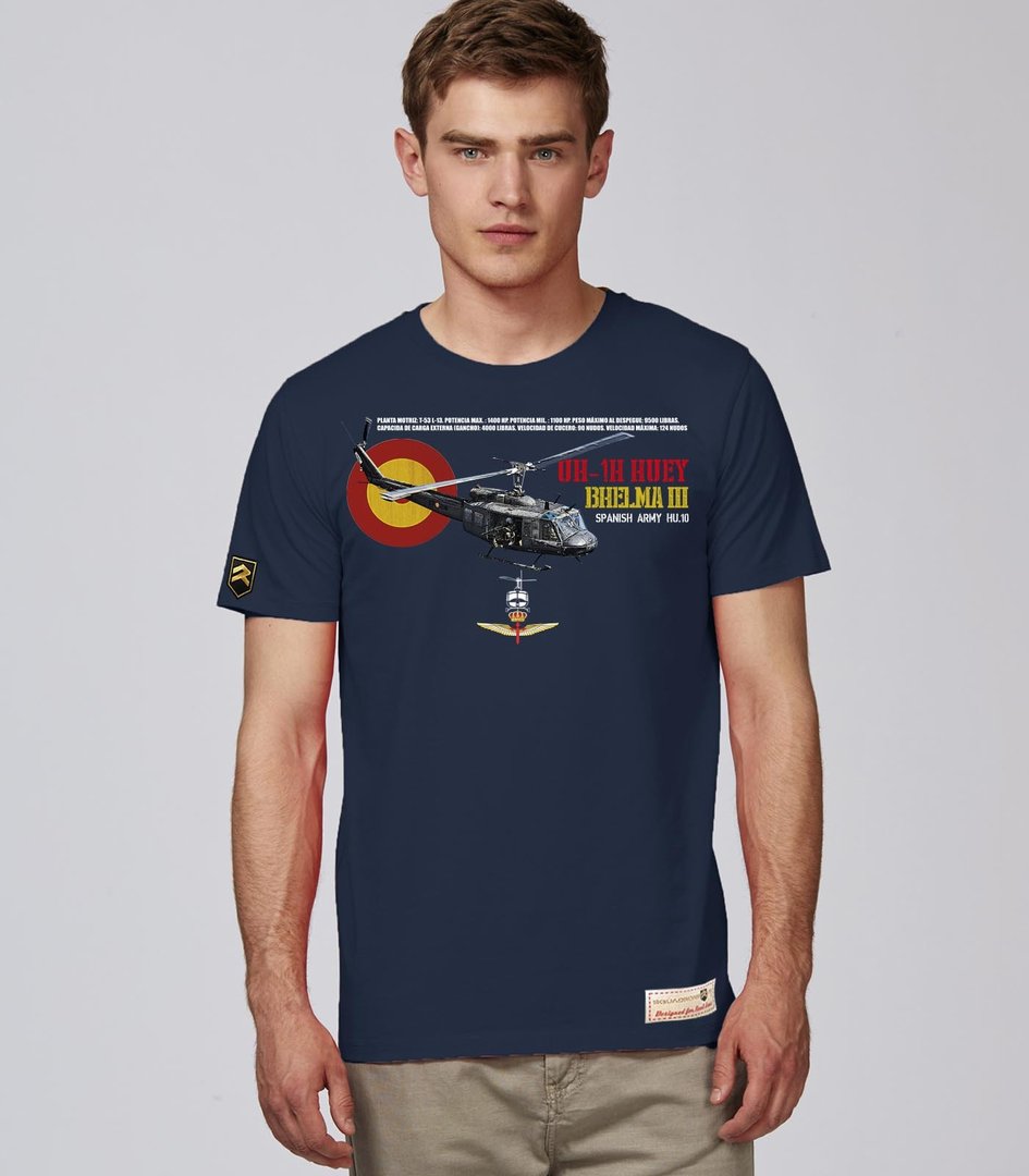 Camiseta UH-1H HUEY BHELMA III PREMIUM