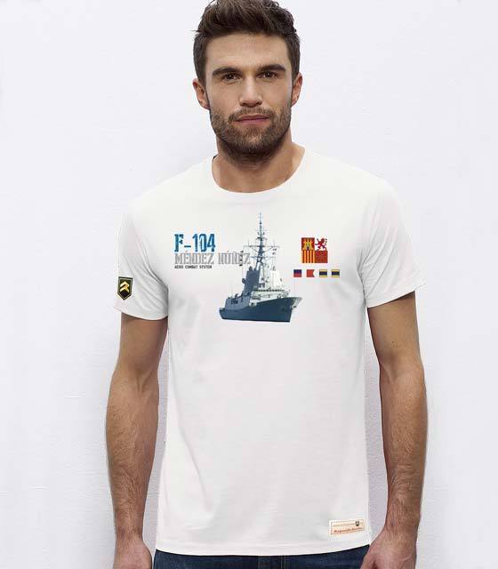 Camiseta Fragata F-104 MÉNDEZ NÚÑEZ PREMIUM