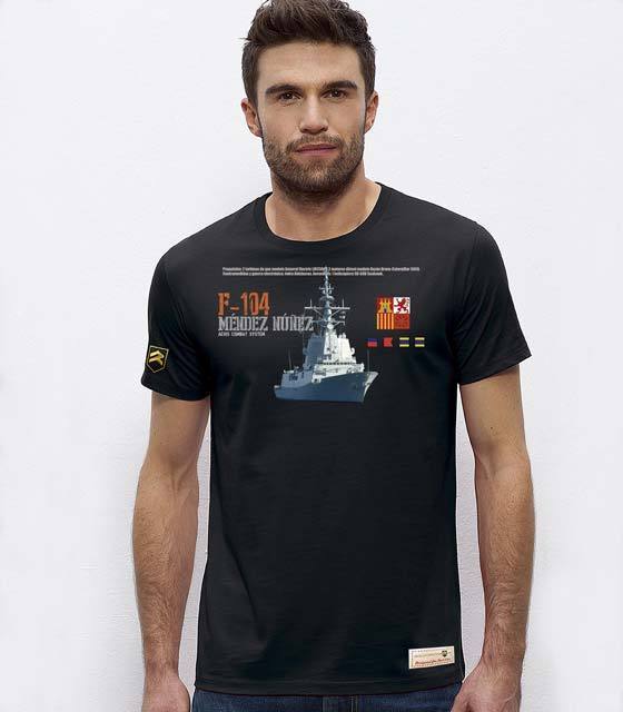 Camiseta Fragata F-104 MÉNDEZ NÚÑEZ PREMIUM