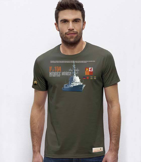 Camiseta Fragata F-104 MÉNDEZ NÚÑEZ PREMIUM