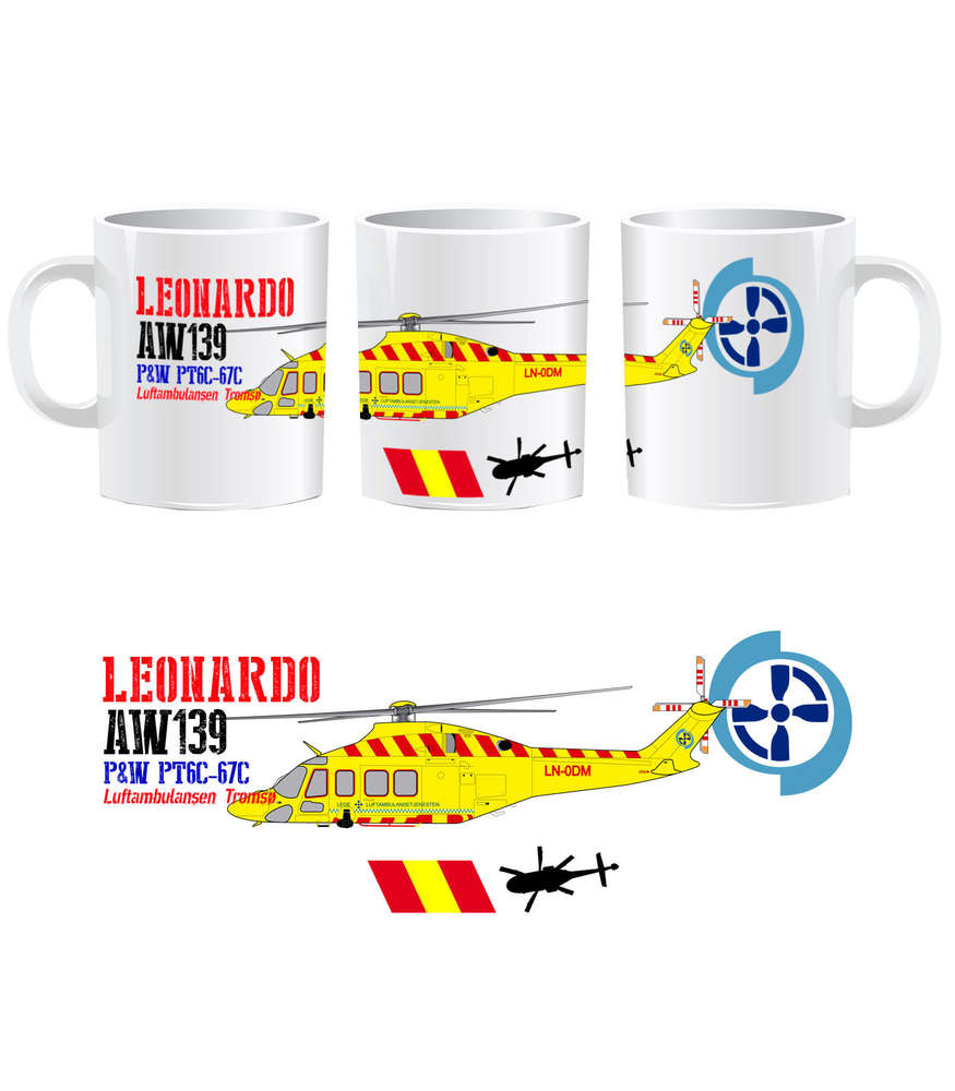 Taza Aw-139 Luftambulansetjenesten Tromsø