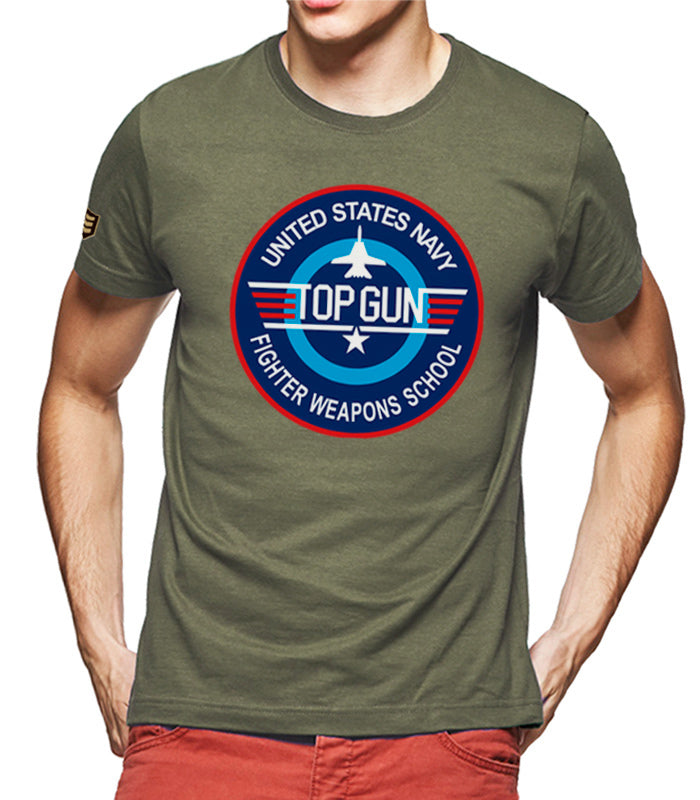 Camiseta militar Top Gun Navy School