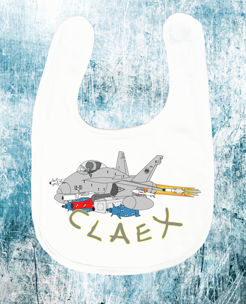 Babero F-18 CLAEX