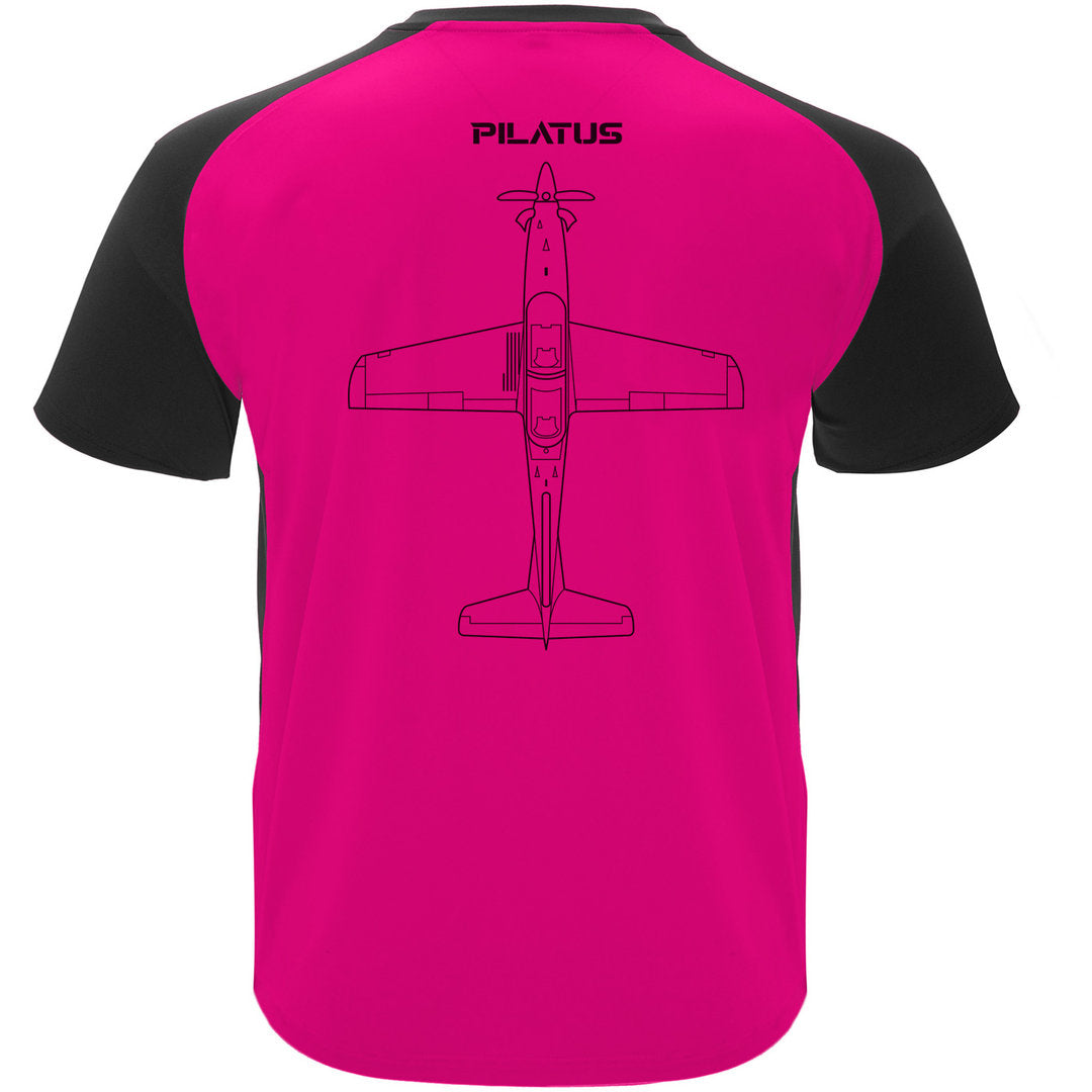 Camiseta militar técnica PILATUS PC-21 AGA