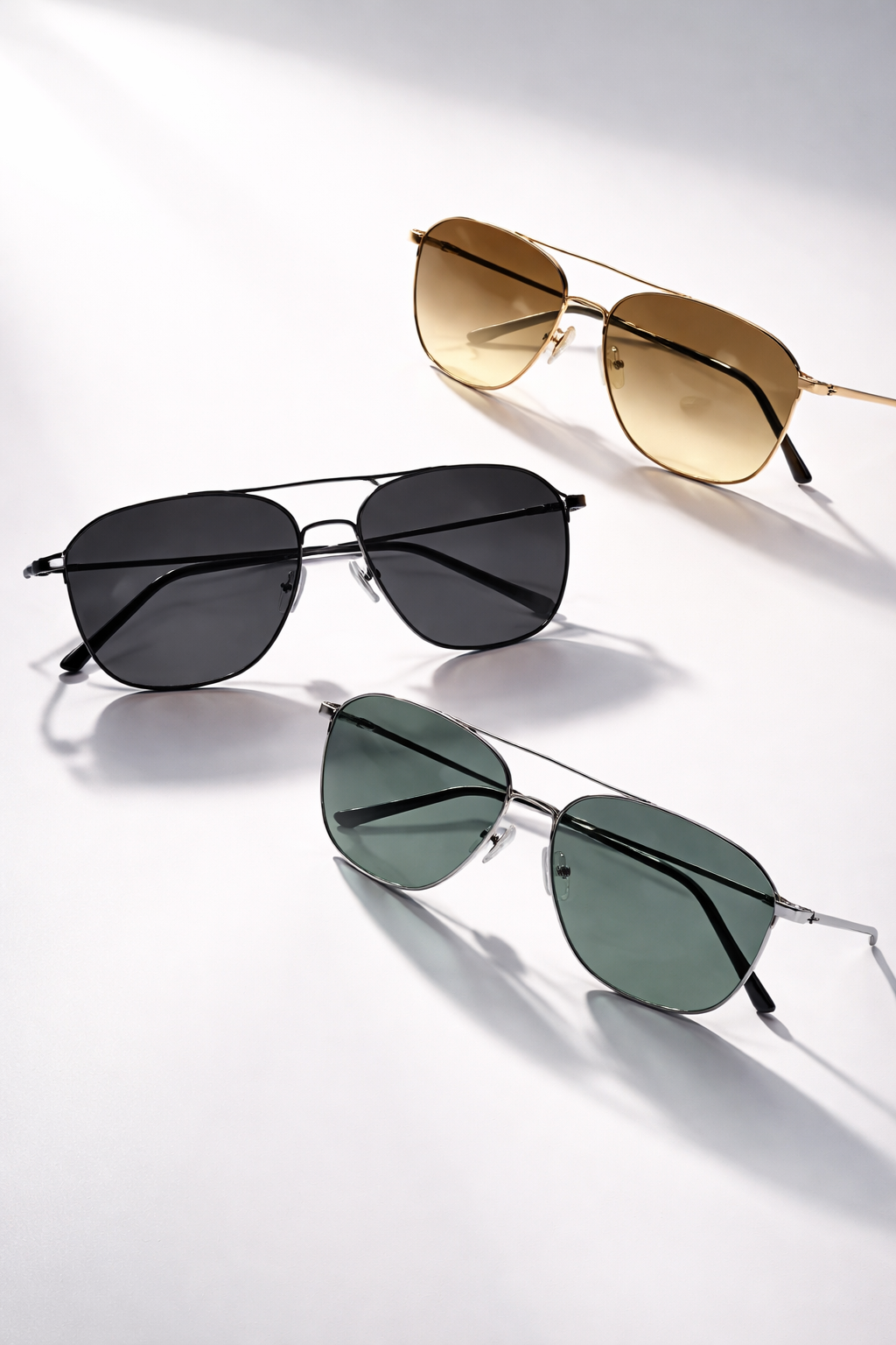 Gafas aviador Cooper PilotVisual 57 en distintos colores con diferentes lentes nylon y protección 100% UVA
