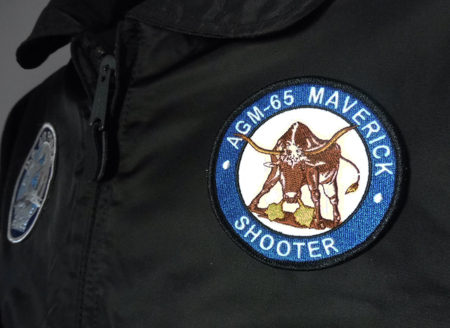 CAZADORA DE PILOTO F-15 STRIKE EAGLE CWU Color Negro