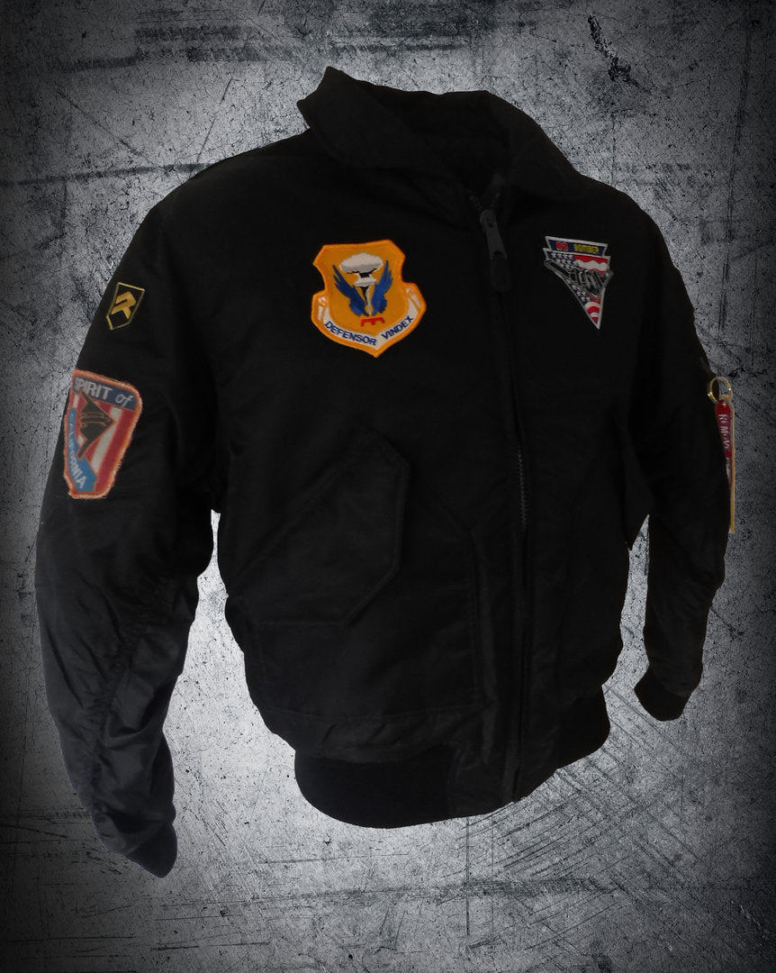 CAZADORA DE PILOTO B2 CWU Color Negro