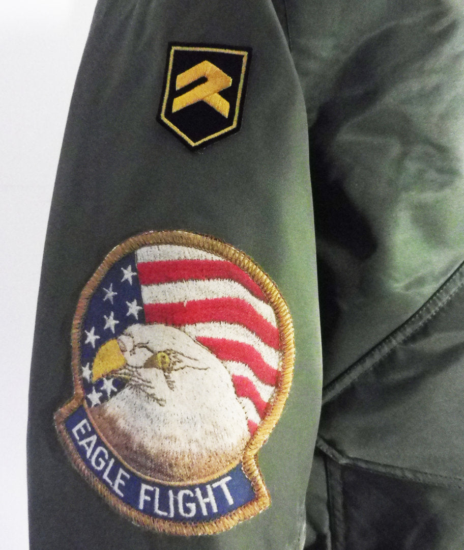CAZADORA DE PILOTO F-15 STRIKE EAGLE CWU Verde Oliva