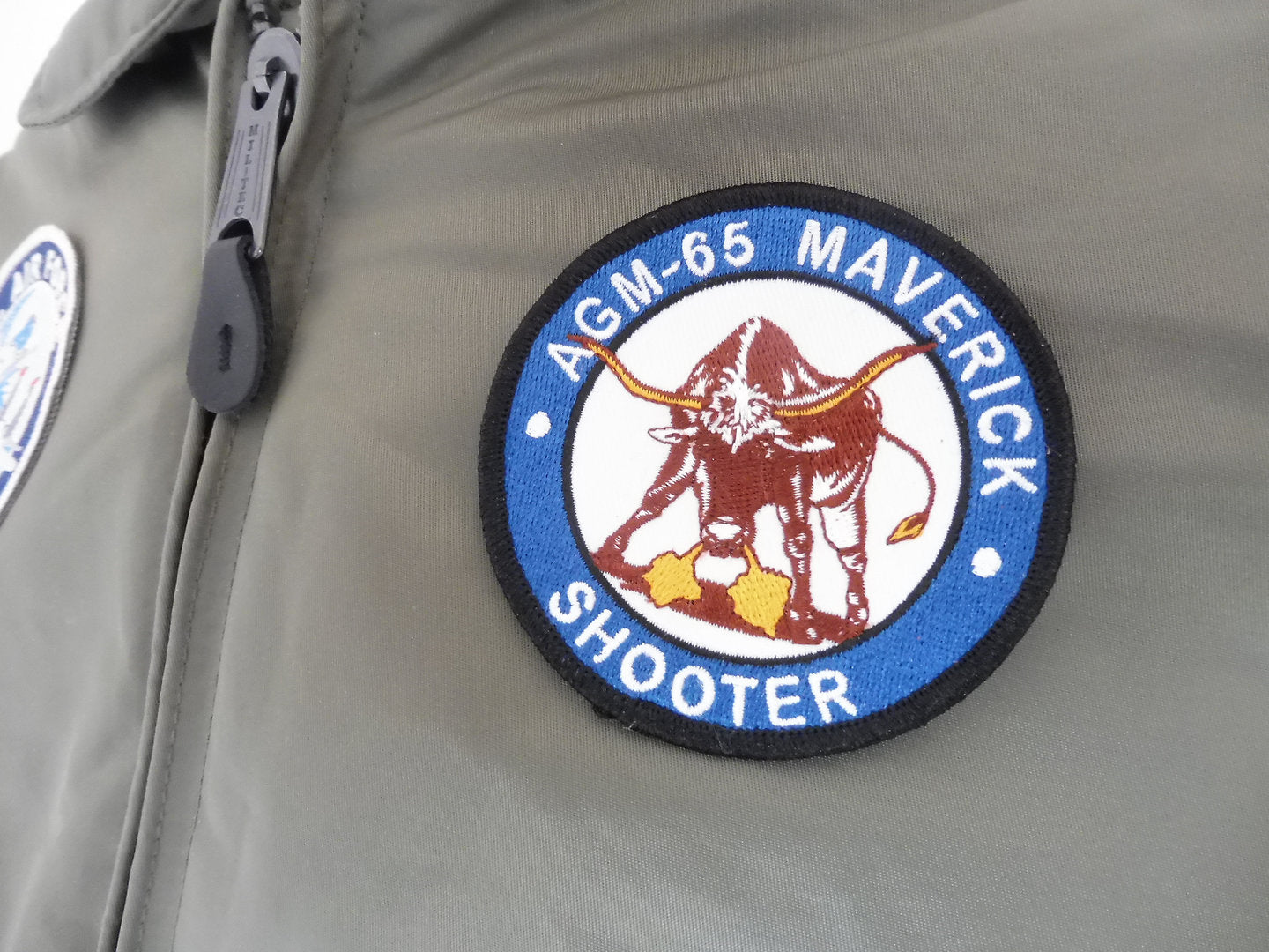 CAZADORA DE PILOTO F-15 STRIKE EAGLE CWU Verde Oliva