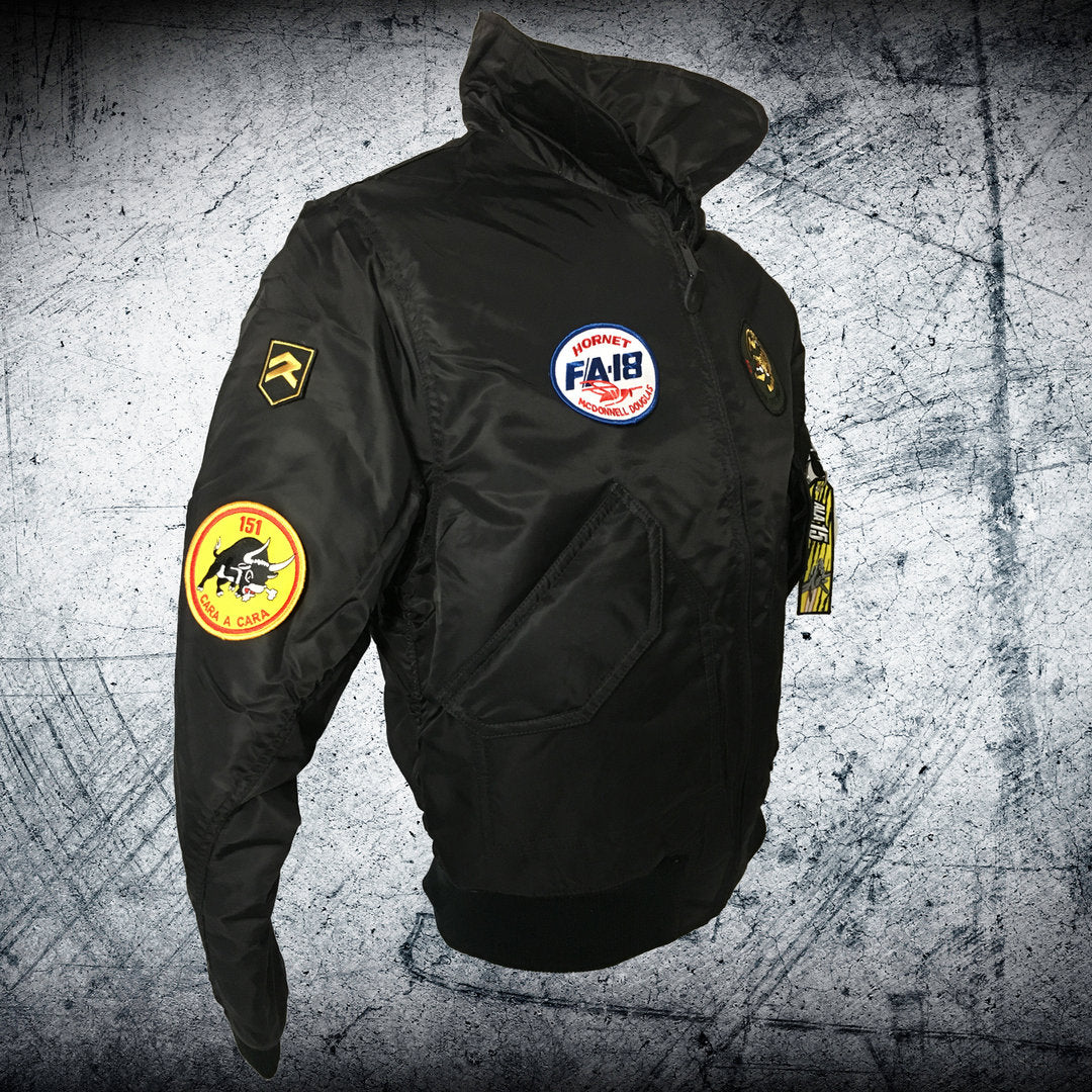 Cazadora de Piloto F-18 ALA 15 CWU negro
