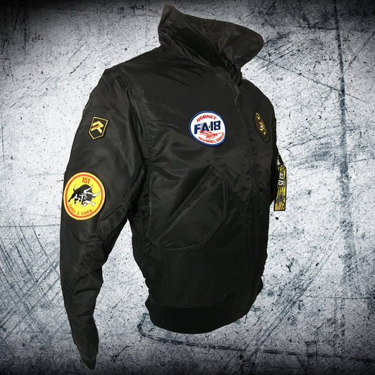 Cazadora de Piloto F-18 ALA 15 CWU negro