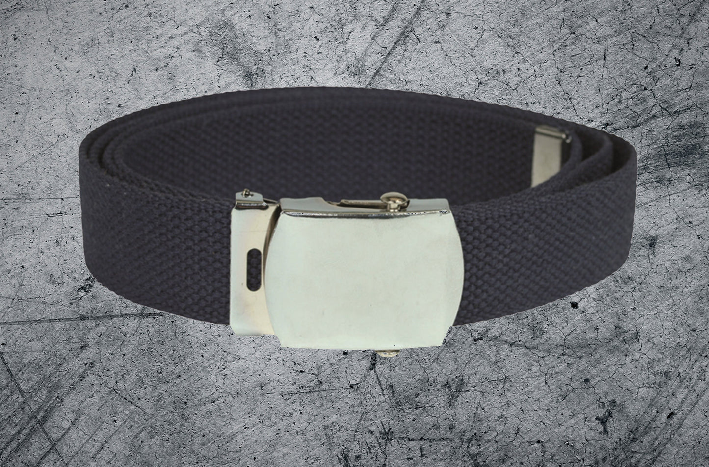 CINTURÓN MILITAR CON HEBILLA METÁLICA