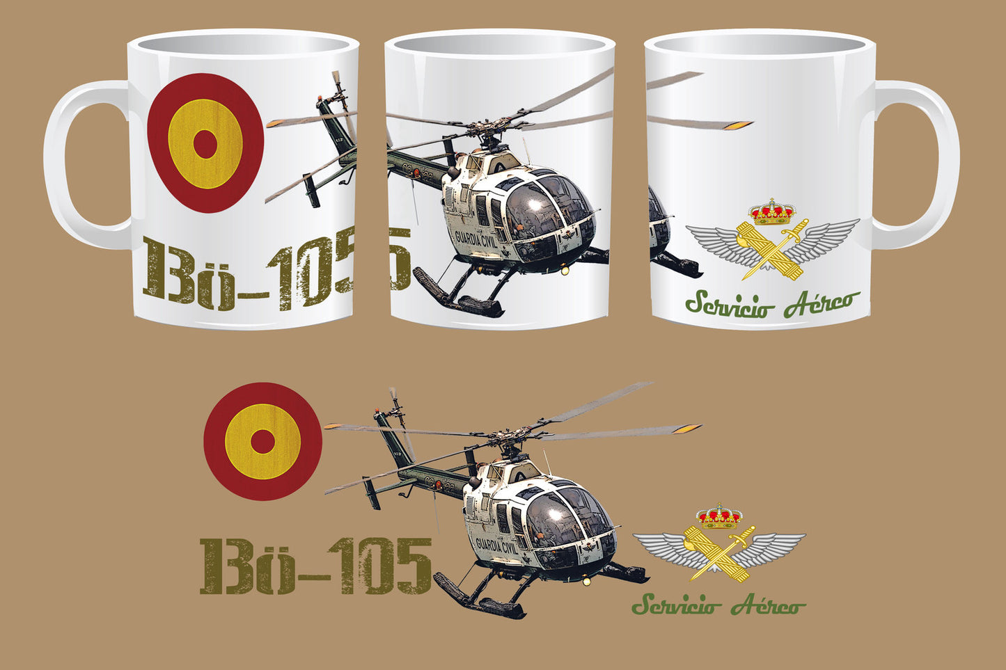 TAZA Bö-105 Guardia Civil