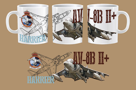 TAZA HARRIER AV-8B II