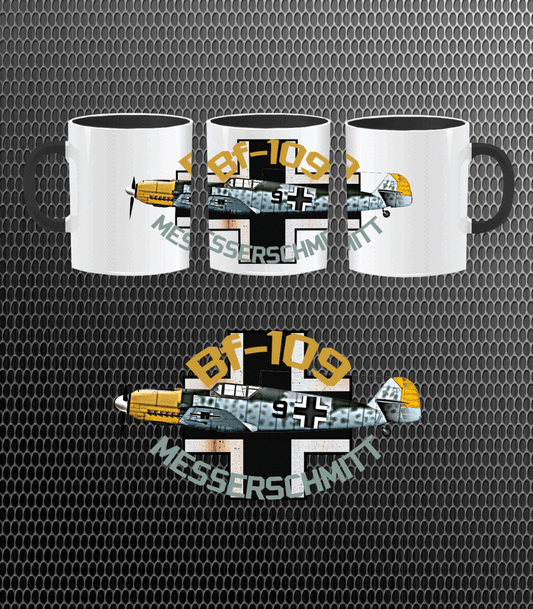 Taza WWII MESSERSCHMITT BF-109E