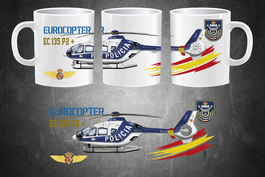 Taza EC 135 P2+ Policía Nacional