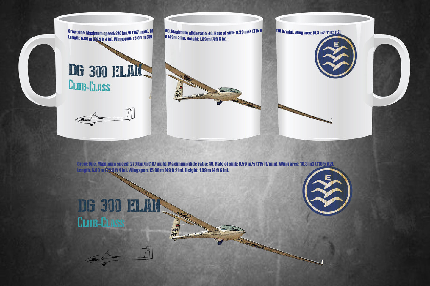 Taza Velero DG-300 Elan Performance