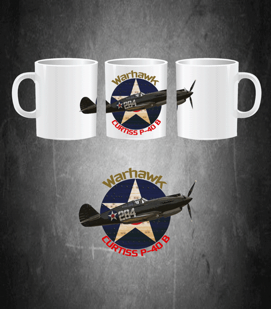 Taza Curtiss P-40B USAF