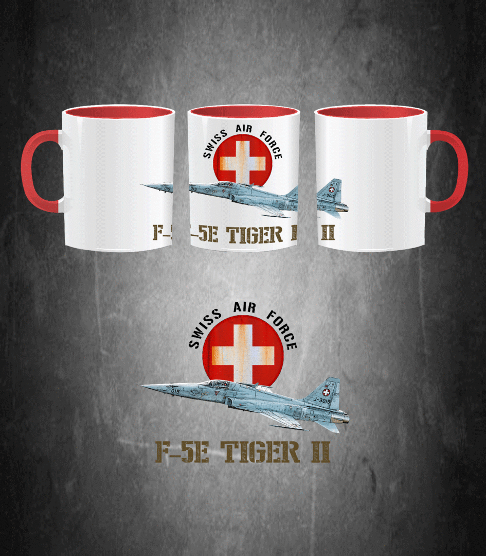 Taza F-5 Tiger II Swiss Air Force