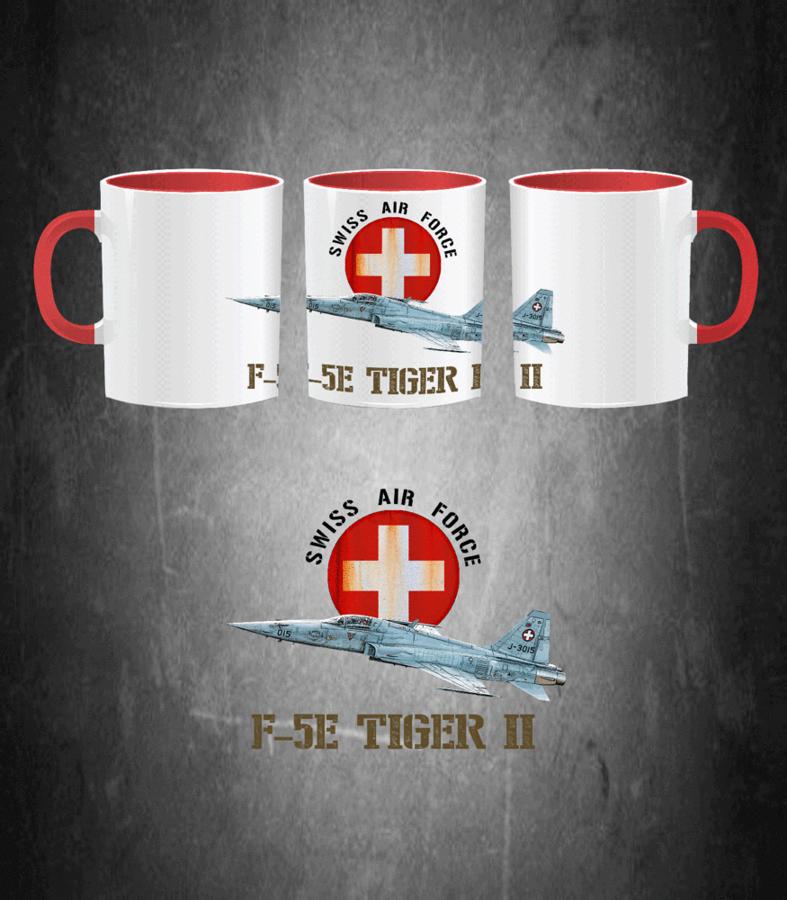 Taza F-5 Tiger II Swiss Air Force