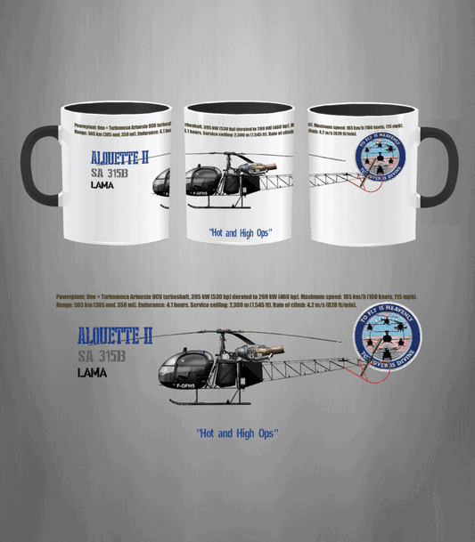 Taza ALOUETTE II Lama