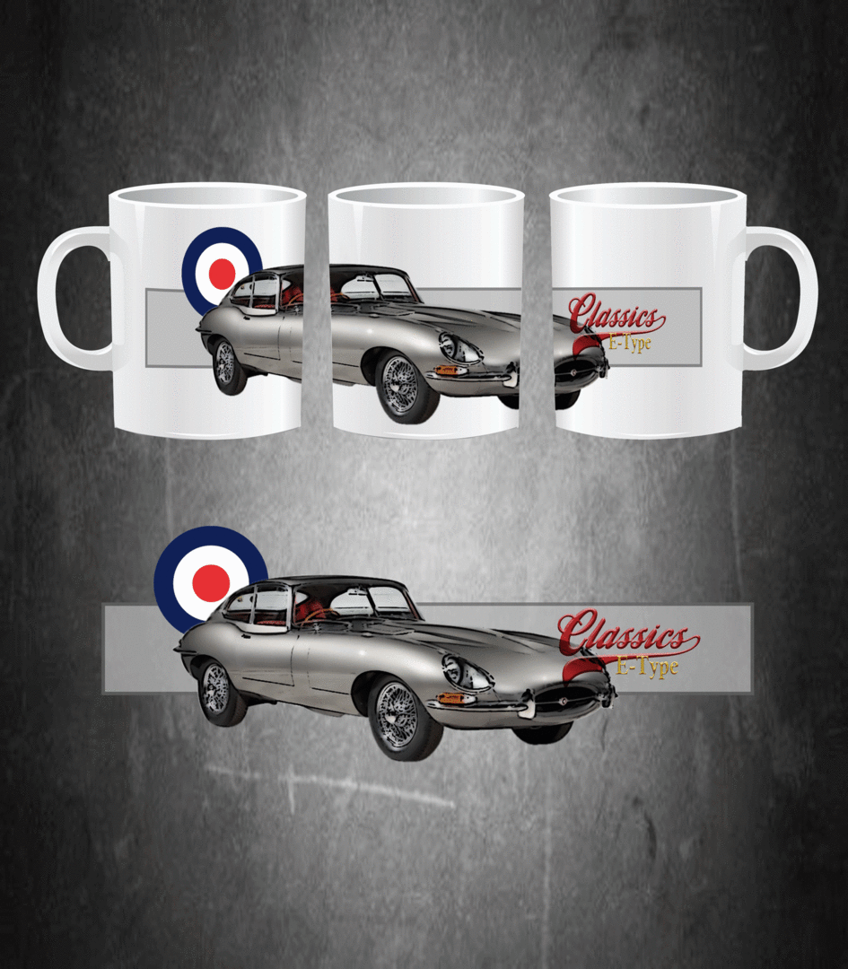 Taza Jaguar E-Type Classics