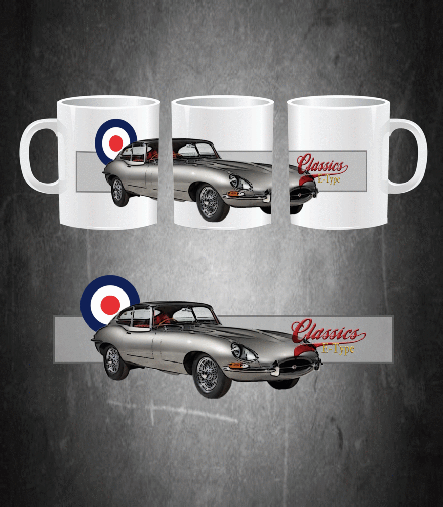 Taza Jaguar E-Type Classics