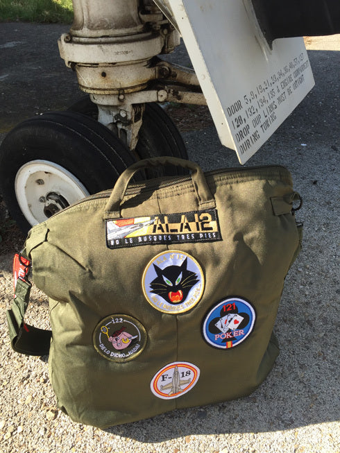 Bolsa de piloto Ala 12 oliva