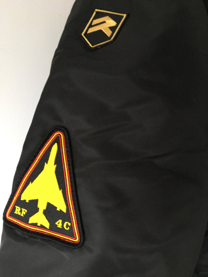 Cazadora de Piloto RF-4C Phantom ALA 12 CWU negra