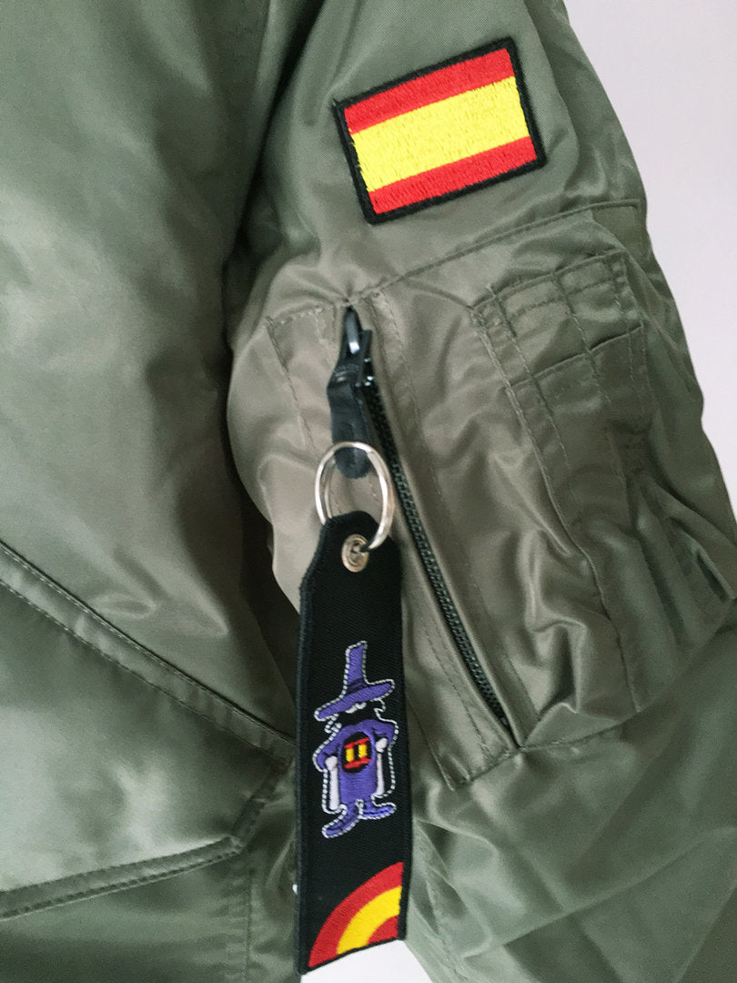 Cazadora de Piloto RF-4C Phantom ALA 12 CWU verde oliva