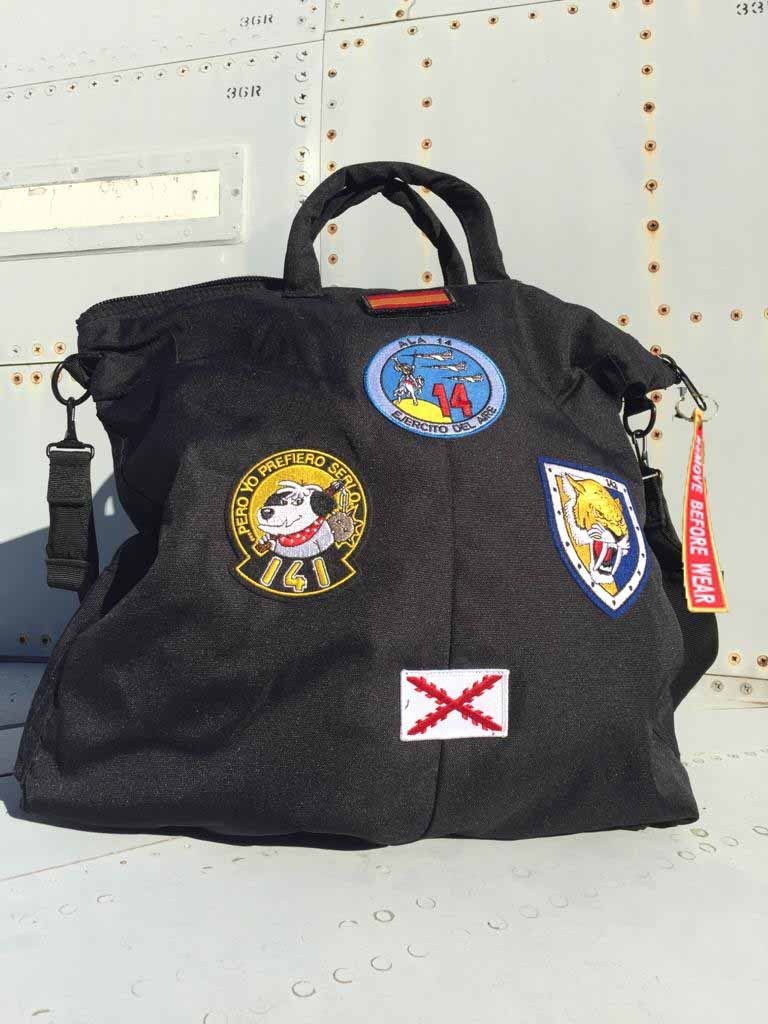 Bolsa de piloto Ala 14 negra