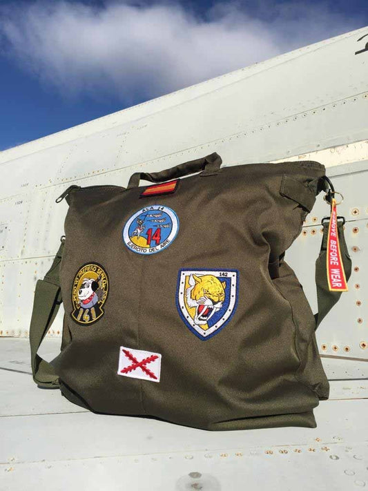 Bolsa de piloto Ala 14 oliva