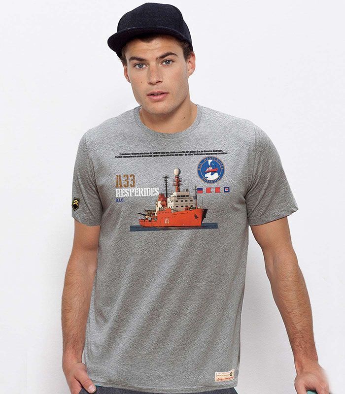 Camiseta BUQUE Hespérides Premium.