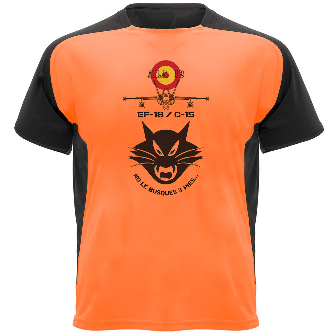 Camiseta Técnica Ala 12 Gato EF18 Hornet heritage