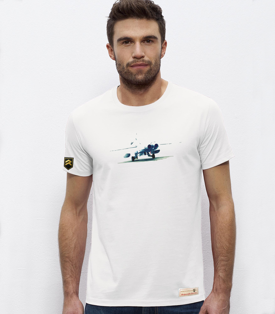 Camiseta Premium 18THE BACK Colección COLO - Vista F-18 Hornet | Escuadrones
