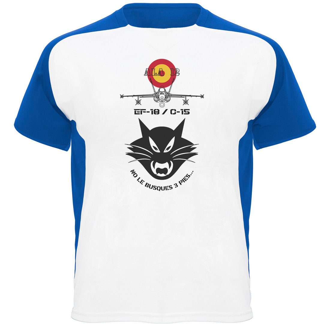 Camiseta Técnica Ala 12 Gato EF18 Hornet heritage