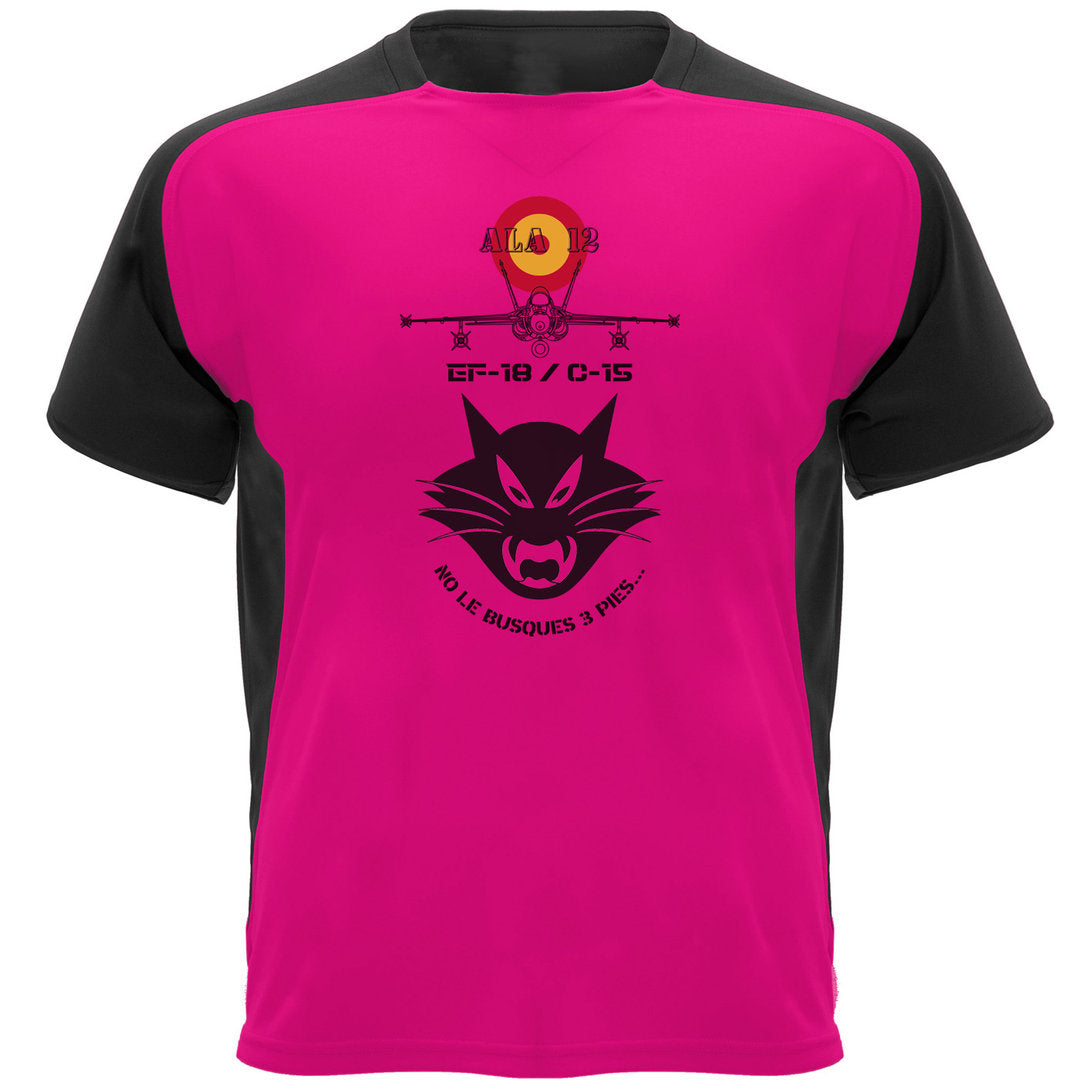 Camiseta Técnica Ala 12 Gato EF18 Hornet heritage