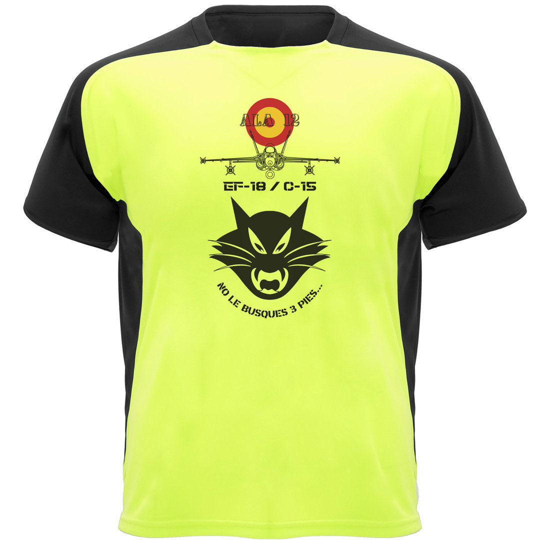 Camiseta Técnica Ala 12 Gato EF18 Hornet heritage