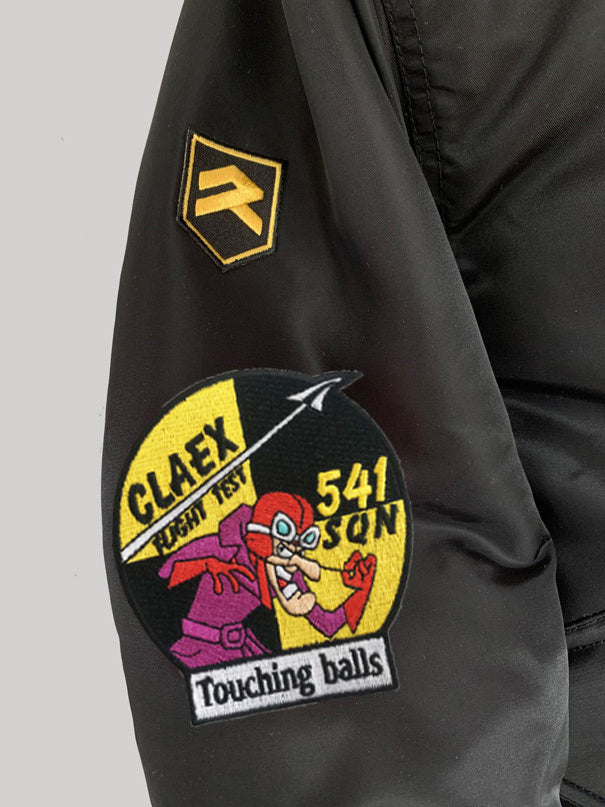 Cazadora de Piloto CLAEX CWU negra