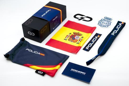 Gafas de sol polarizadas azules Cuerpo Nacional de Policía