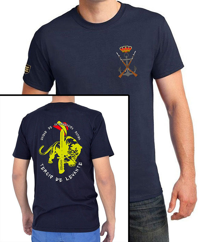 Camiseta Unidad de Intervención Rápida Tércio de Levante.